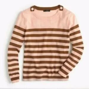 J. Crew Tippi striped merino wool sweater